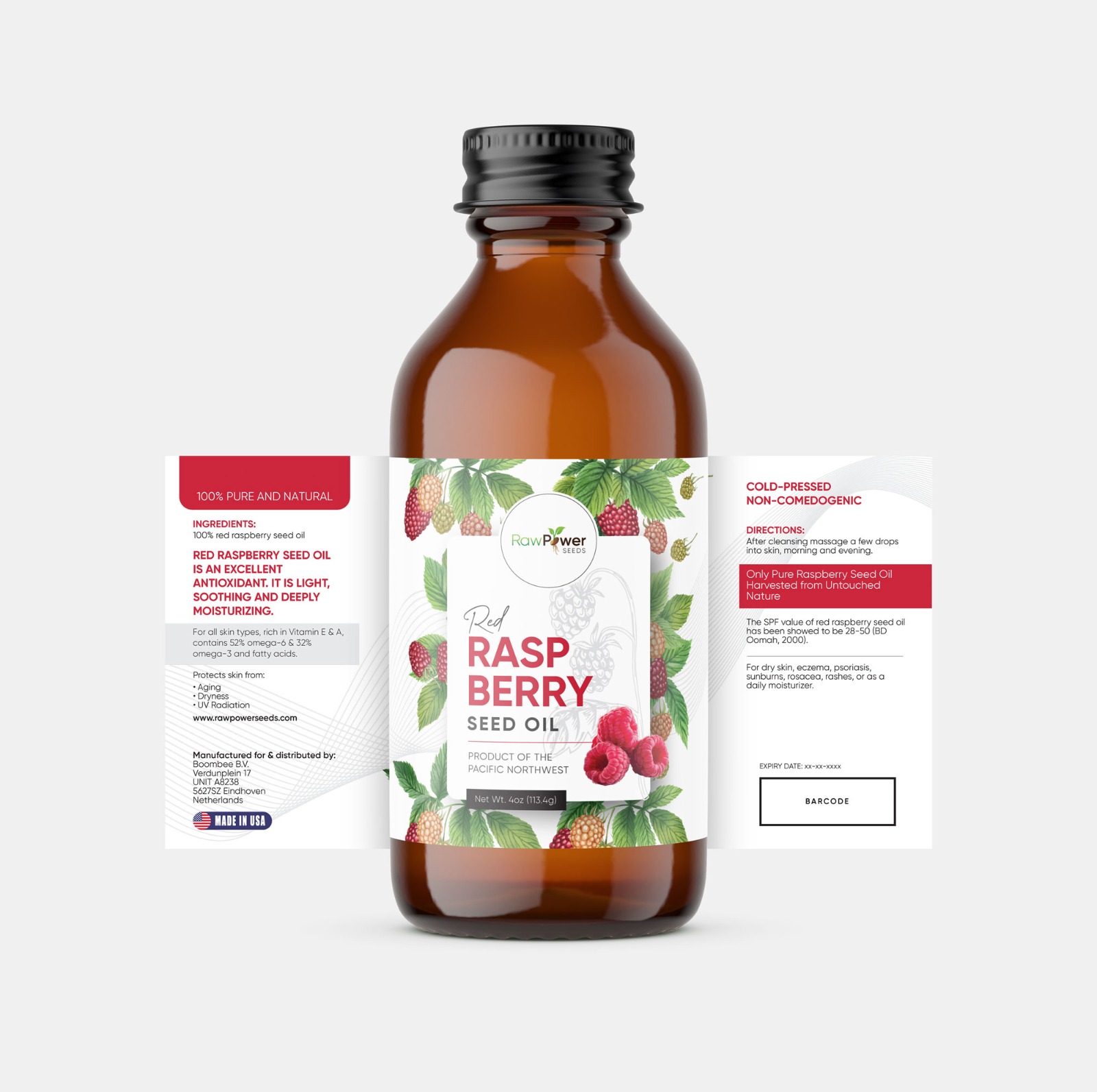 Red Raspberry Seed Oil